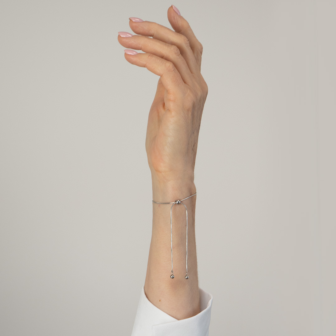 Bransoletka ściągana bez zapięcia