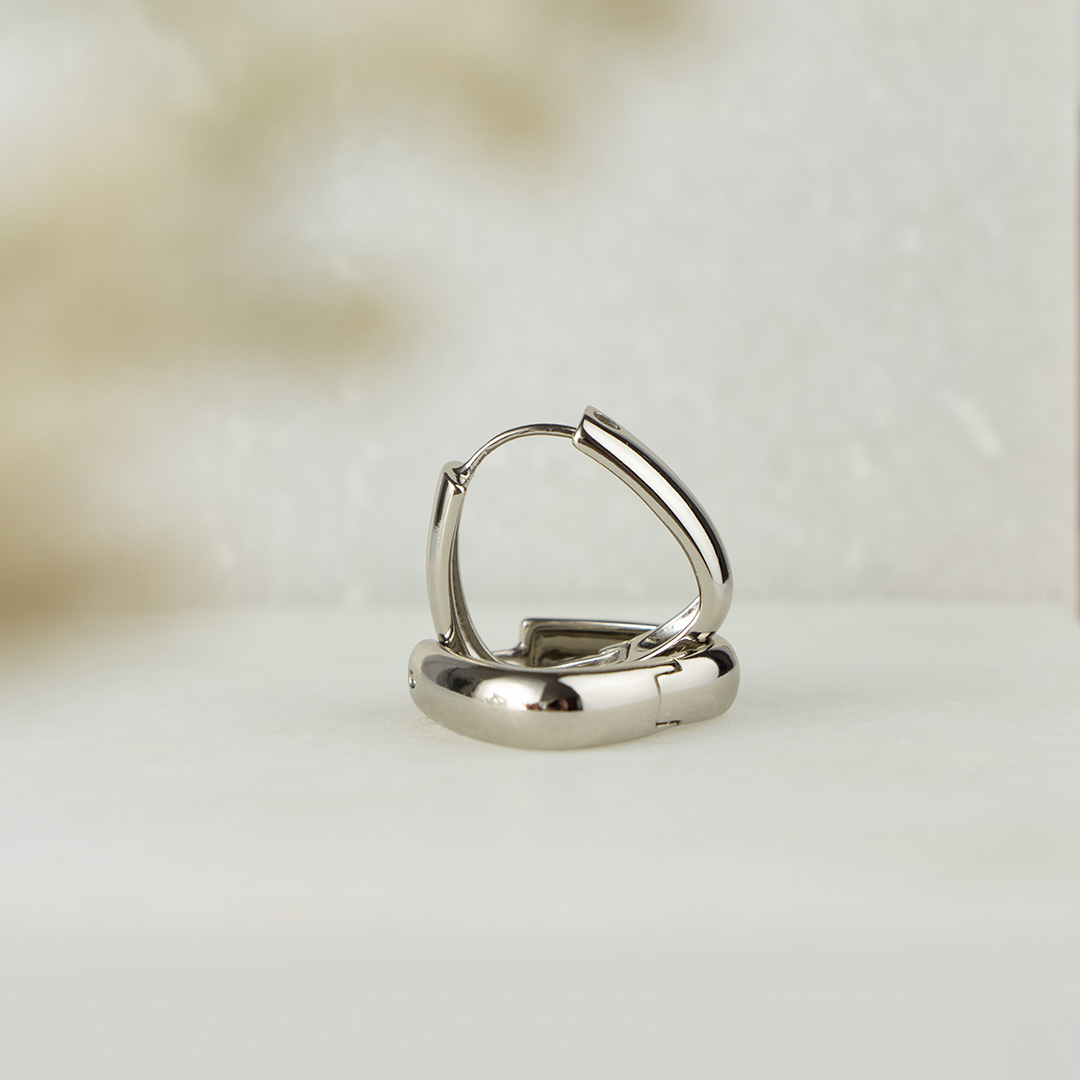 Zaokrąglone kolczyki