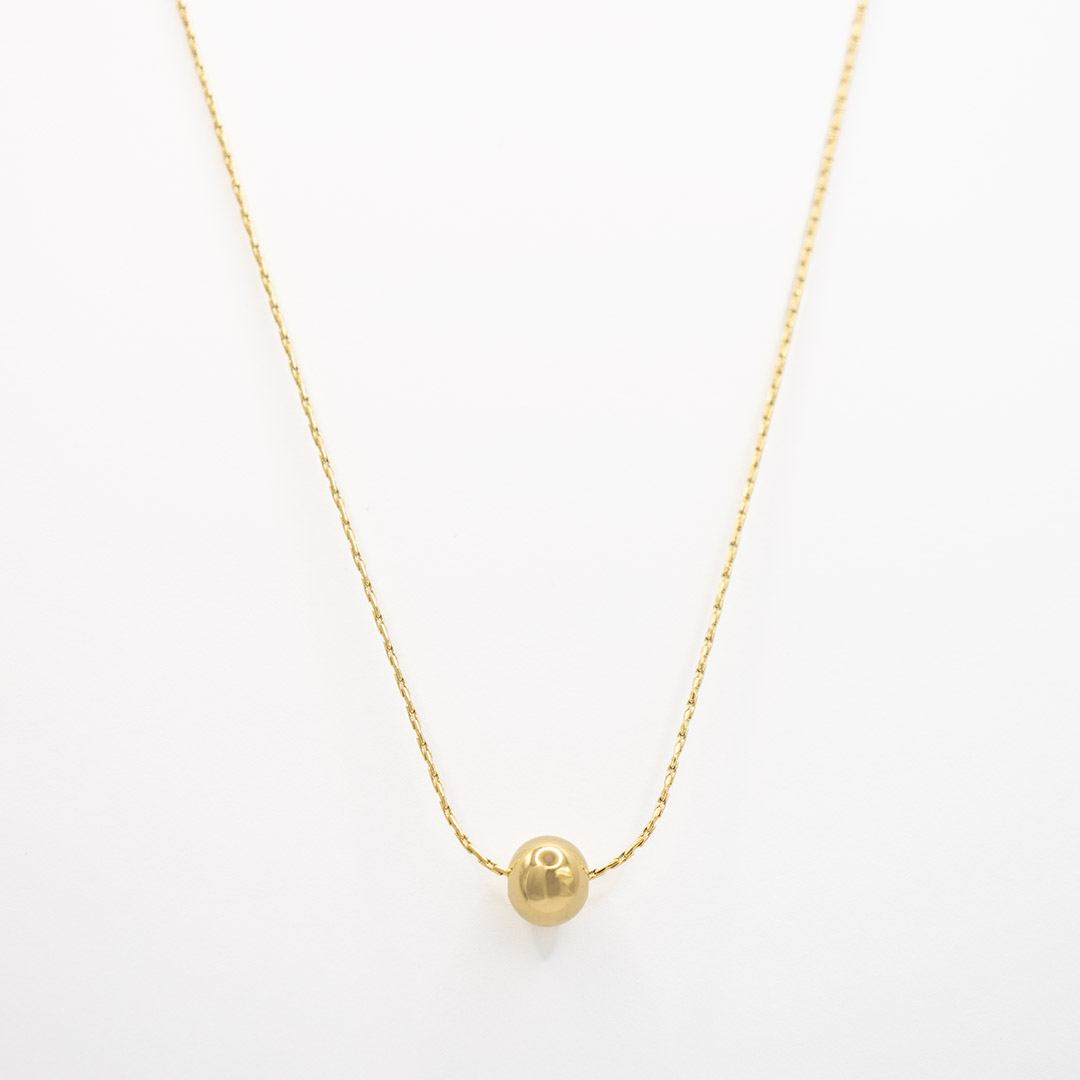 Klasyczny naszyjnik z kulką