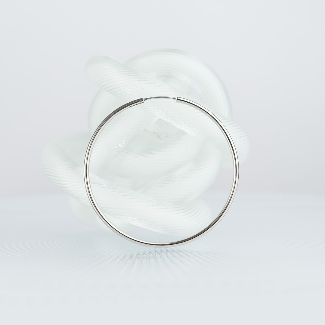 Duże kolczyki koła