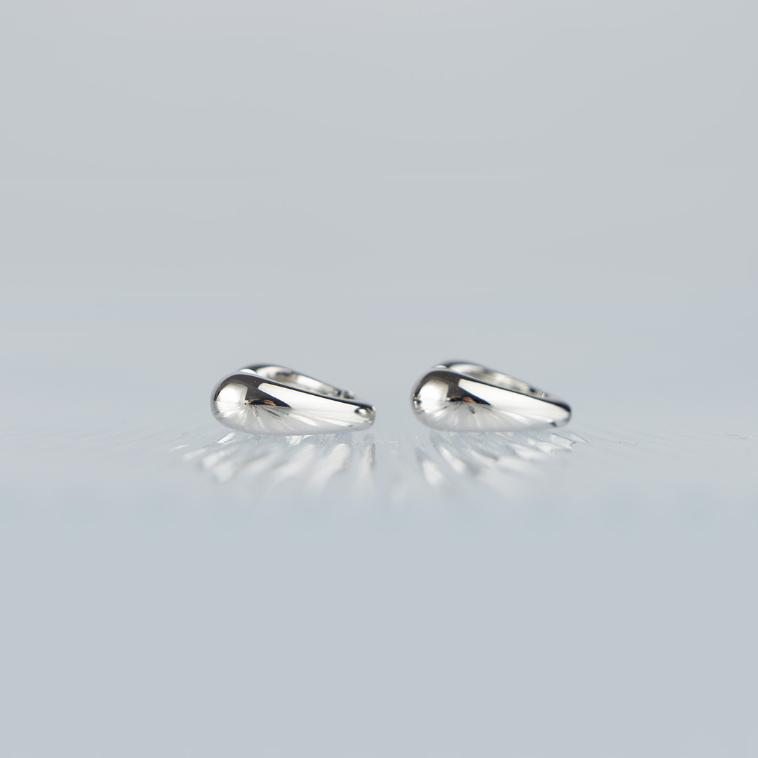 Kolczyki kropelka, łezka 