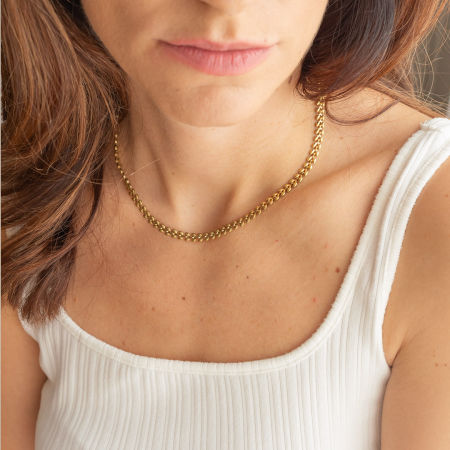 Naszyjnik z motywem listków