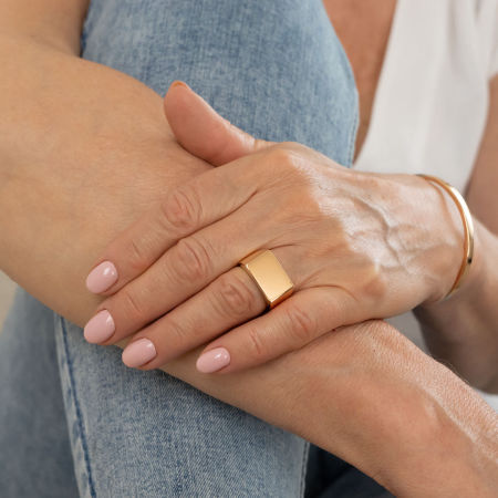 Pierścionek gruby sygnet