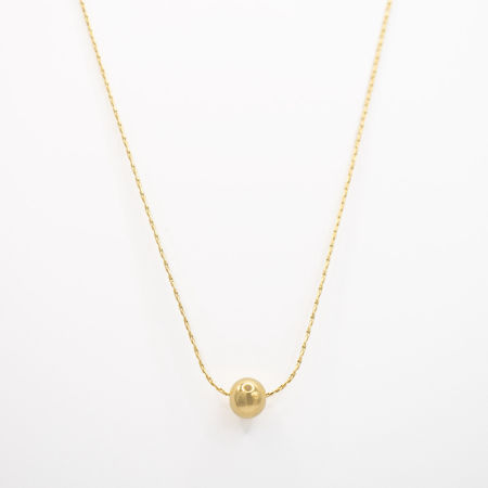 Klasyczny naszyjnik z kulką