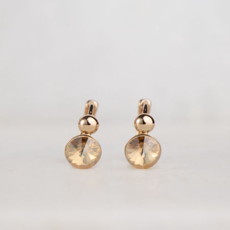 Kolczyki z błyszczącą cyrkonią