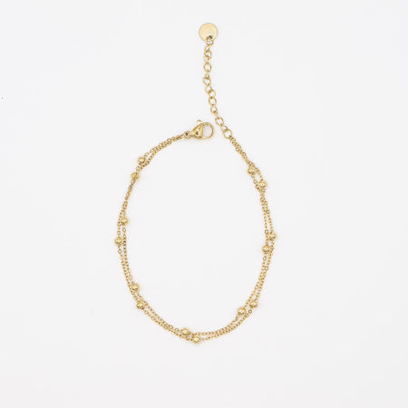 Bransoletka celebrytka z kuleczkami