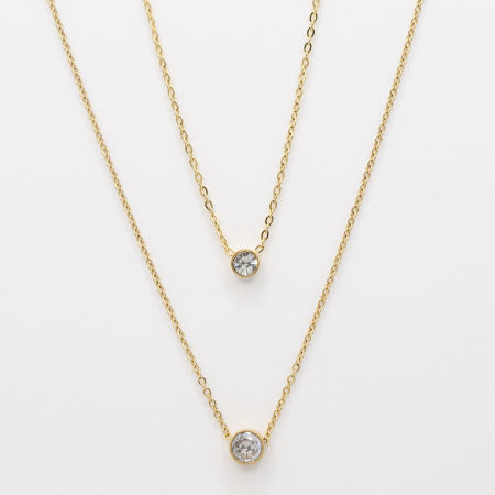 Komplet naszyjniki z cyrkoniami