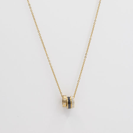 Naszyjnik z okrągłymi zawieszkami