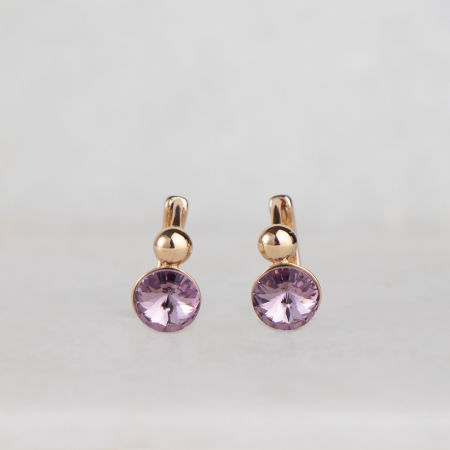 Kolczyki z błyszczącą cyrkonią