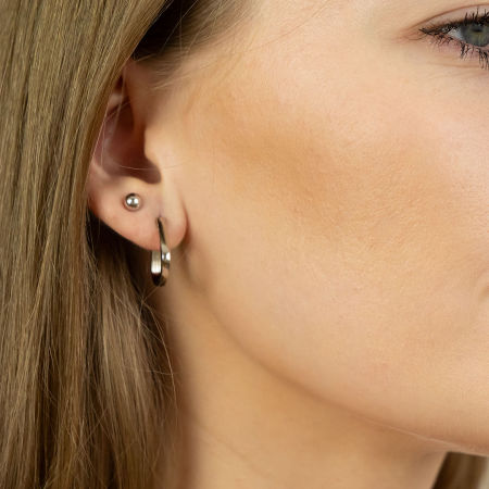 Drobne kolczyki kuleczki 5 mm