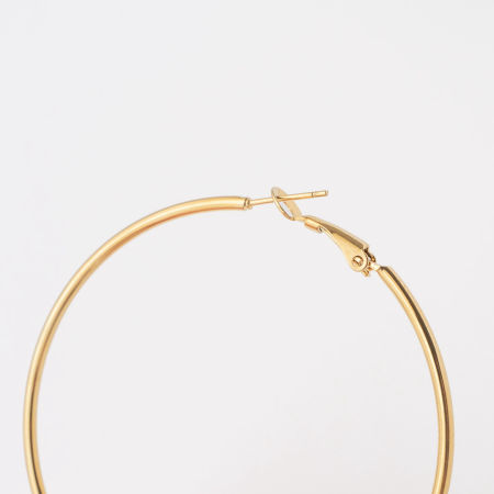 Duże kolczyki koła 6 cm