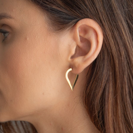 Kolczyki w kształcie łezki