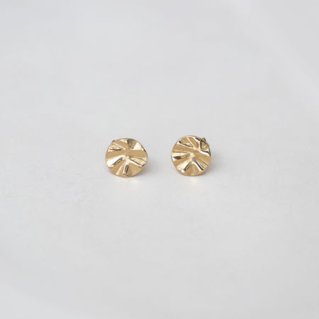 Fakturowane kolczyki