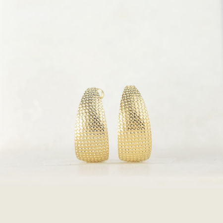 Eleganckie matowe kolczyki wiszące