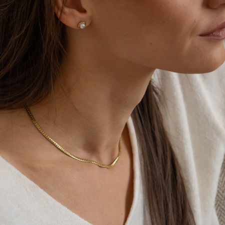 Naszyjnik drobna pancerka