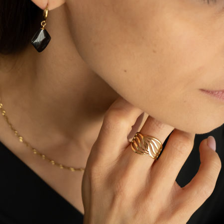 Ażurowy pierścionek 